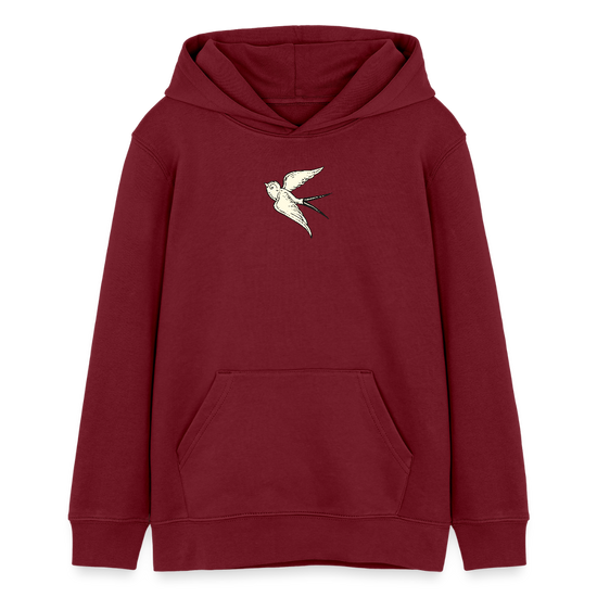 Stanley/Stella Teenager Bio-Hoodie Mini Cruiser - Burgunderrot