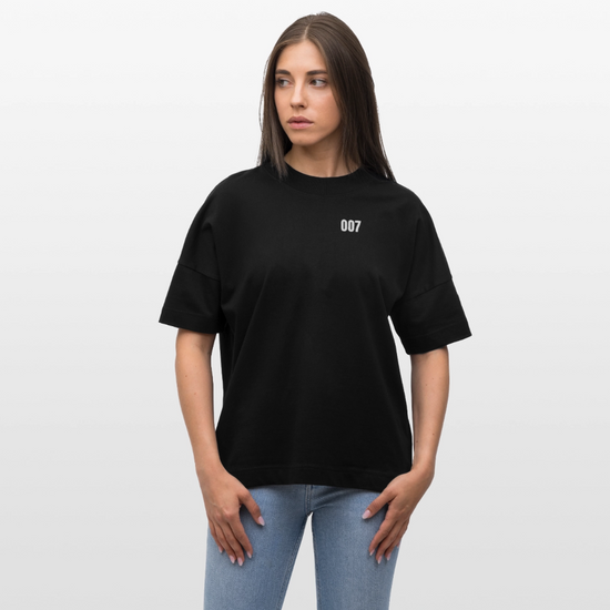 Stanley/Stella Oversized Unisex Bio T-Shirt Blaster - Schwarz